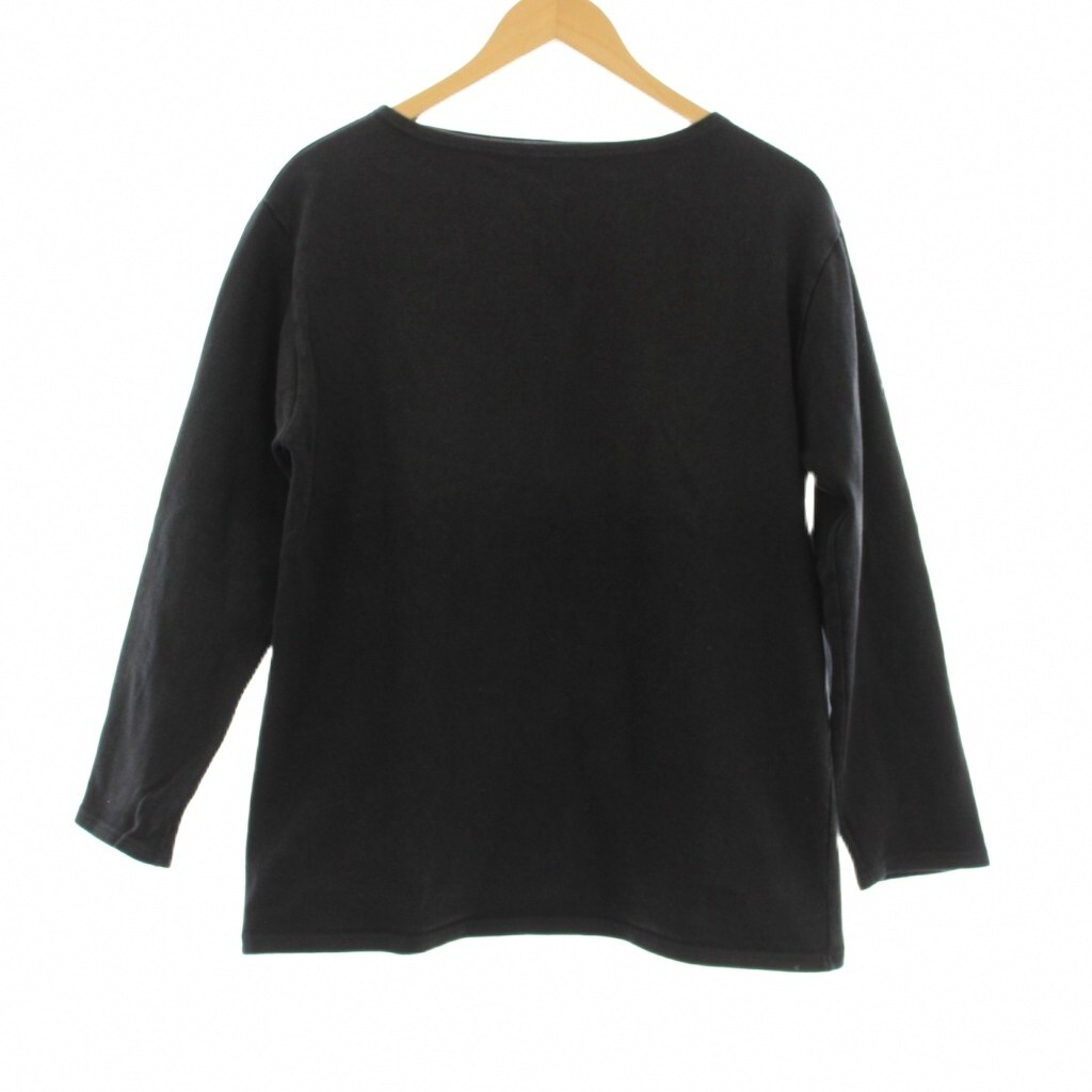 セントジェームス SAINT JAMES Tシャツ カットソー ギルド バスクシャツ 長袖 M 黒 ブラック /OR メンズ レディース拍卖