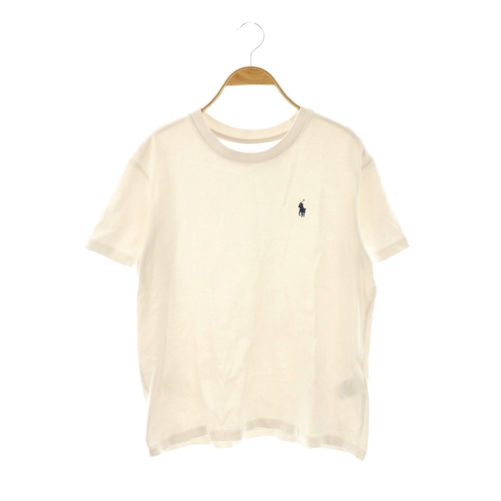 ポロ ラルフローレン POLO RALPH LAUREN ショートスリーブTシャツ カットソー XS ホワイト /ES ■OS レディース拍卖