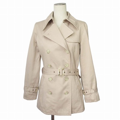 ビバユー VIVA YOU トレンチコート コットン 2 ベージュ レディース拍卖