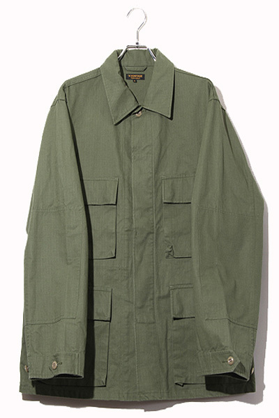 A VONTADE 比翼トロピカル ジャケット ジャングル ファティーグ リップストップ ジャケット L ORIVE オリーブ /●拍卖