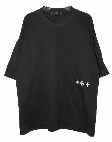 タトラス TATRAS DALAMIA TEE BLACK MTLA23S8005-M 01 ダラミア Tシャツ ロゴ プリント ブラック 黒 半袖 【ブランド古着ベクトル】250807拍卖