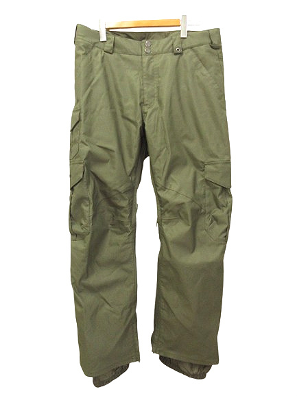 バートン BURTON スノーボード SNOWBOARDS パンツ スノボーウエア オリーブ L メンズ拍卖