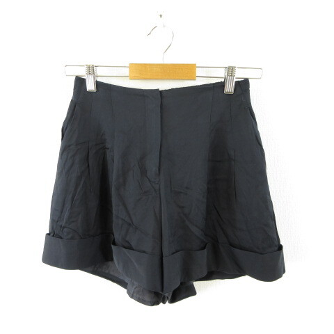 フレイアイディー FRAY I.D キュロット ショートパンツ 黒 1 *T967 レディース拍卖