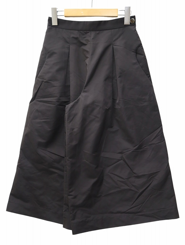 ベラルディ BERARDI クロップド キュロットパンツ 38 BLACK(ブラック) 春夏 レディース拍卖