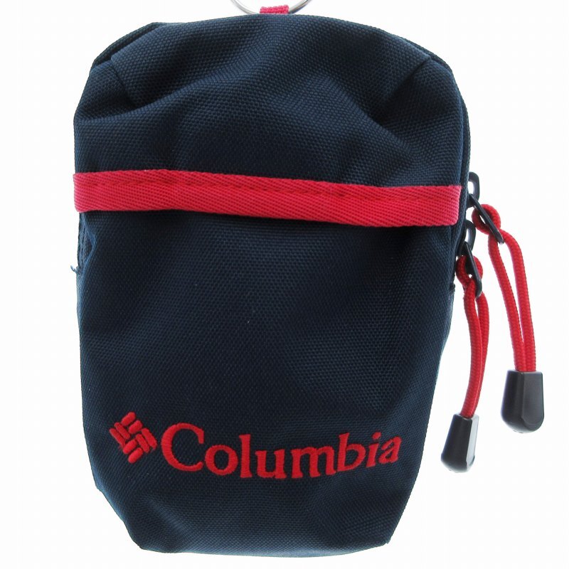 コロンビア Columbia プライスストリームポーチ 小物入れ 紺 ネイビー 赤 レッド PU2201 /TI メンズ拍卖