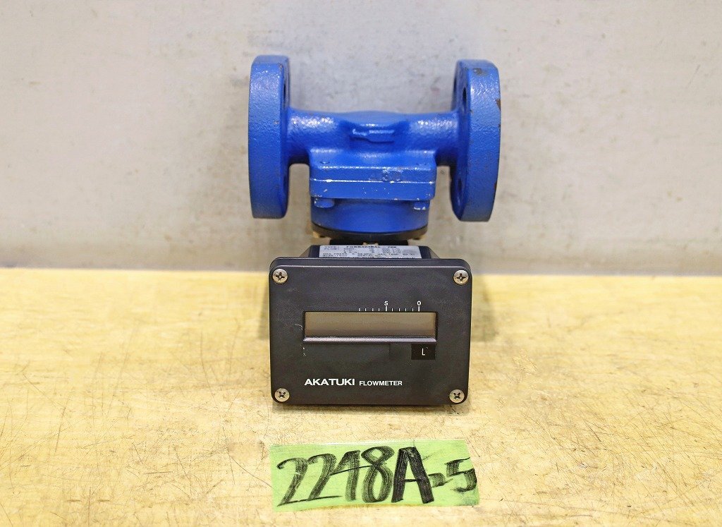 2248A25 AKATUKI あかつき精機 小型油用流量計 FGBB423BAL-72X トキコテクノ拍卖