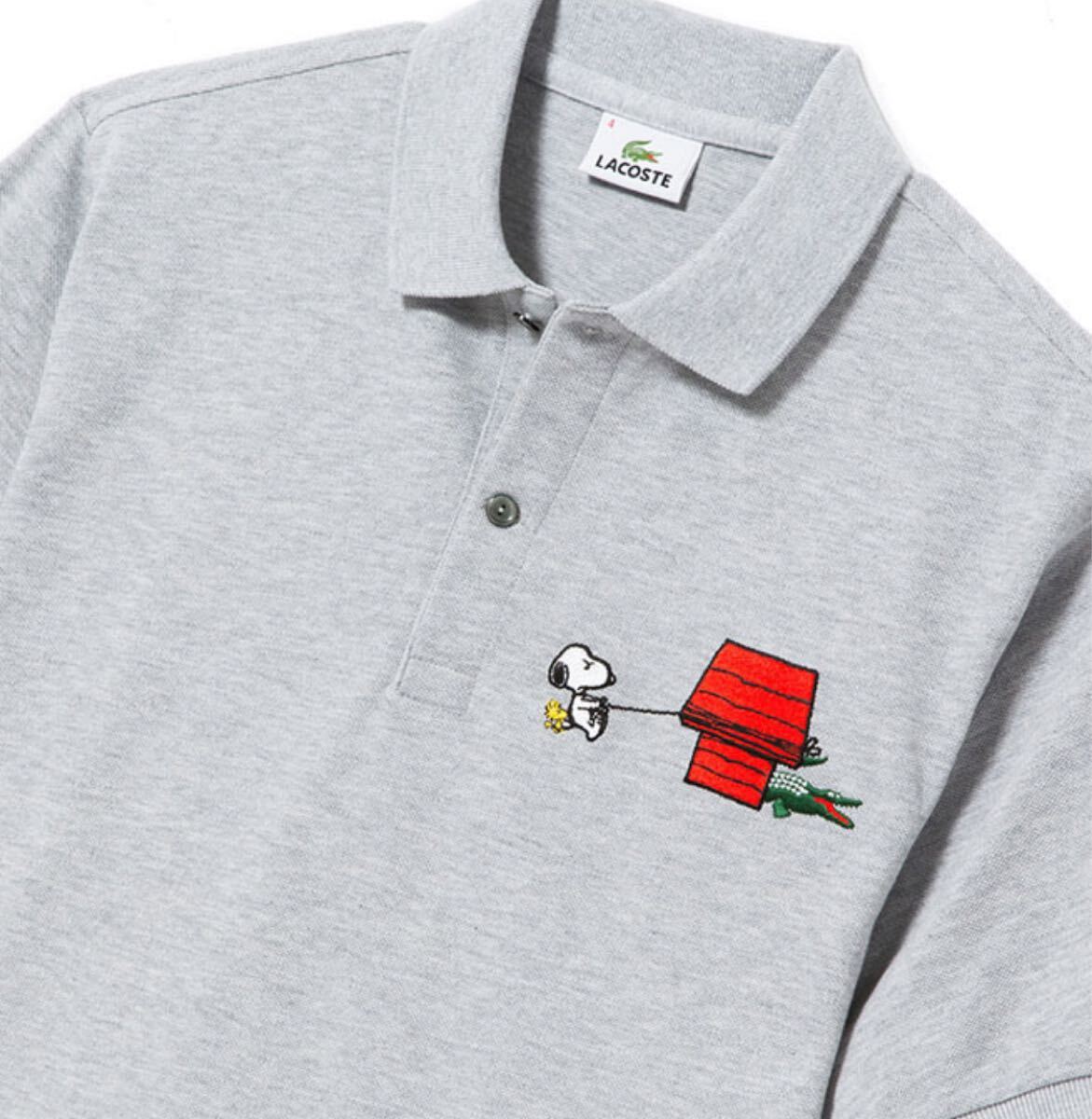 美品 ラコステ ピーナッツ スヌーピー コラボ ポロ 36拍卖