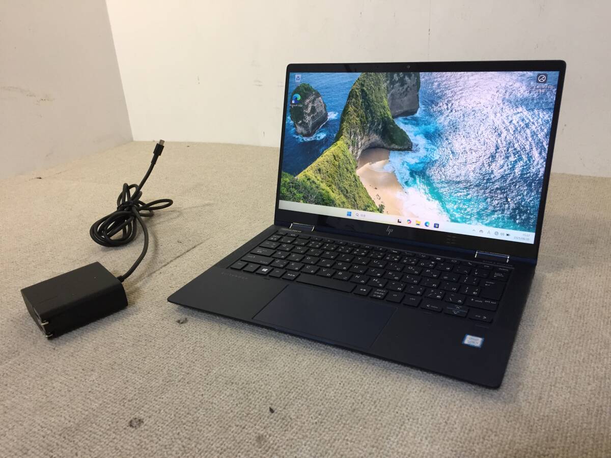 【25】HP Elite Dragonfly Core i5-8265U 1.6GHz メモリ16GB SSD256GB カメラ/Wi-Fi/タッチパネル/13.3インチ/Windows 11 Pro拍卖