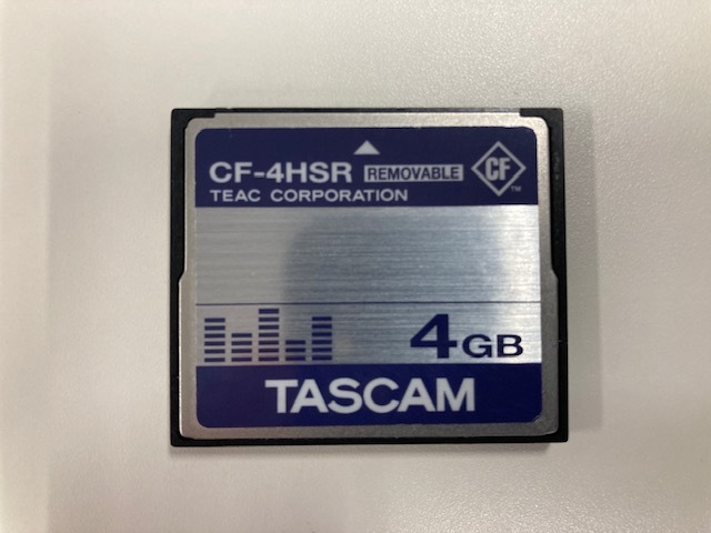 TASCAM CF-4HSR 4GB コンパクトフラッシュ拍卖