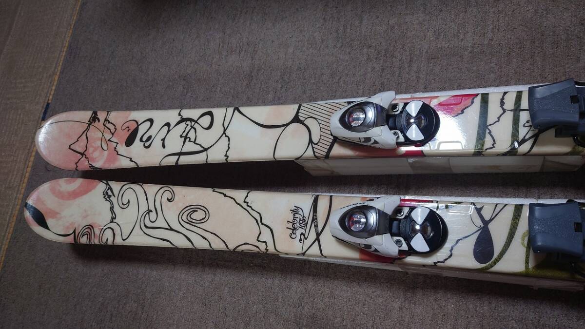 LINE celebrity165cm 125-90-113 サロモンビンディング付き【希望ブーツサイズに合わせて取付】拍卖