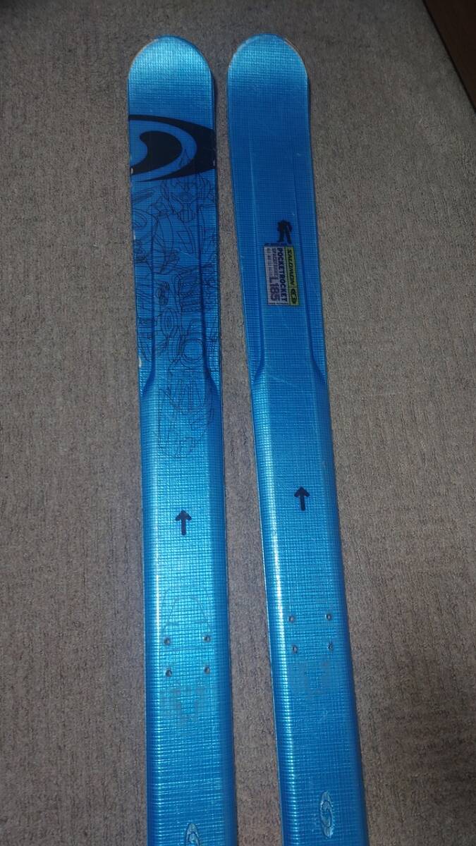 SALOMON Pocket Rocket 185cm 122-90-115 板のみ拍卖