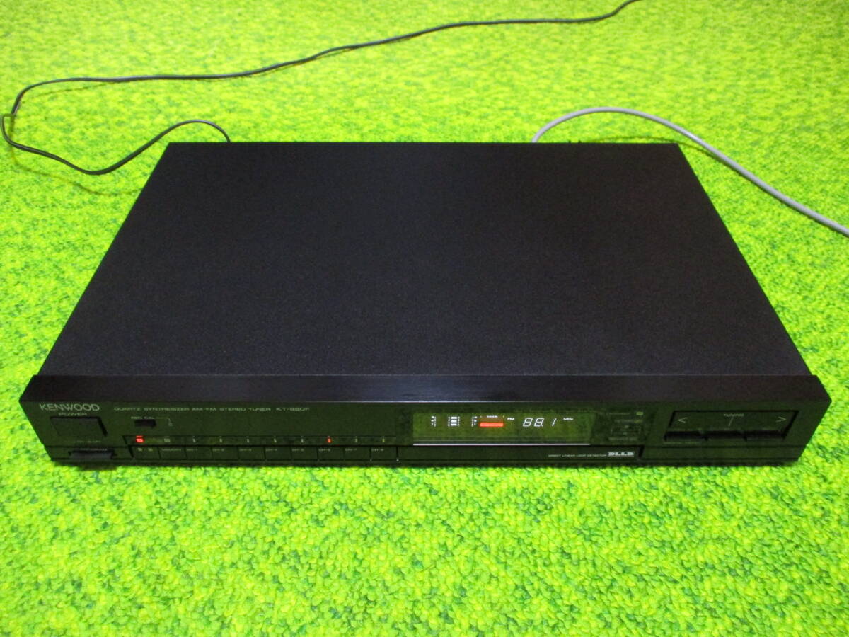 KENWOOD ケンウッド FM/AMチューナー KT-880F 整備済み完動品453拍卖
