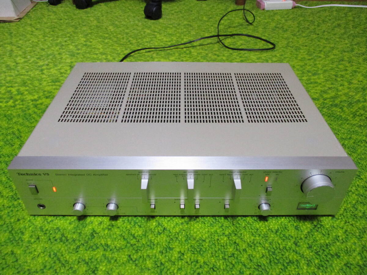Technics テクニクス プリメインアンプ SU-V5 整備済み完動品372拍卖