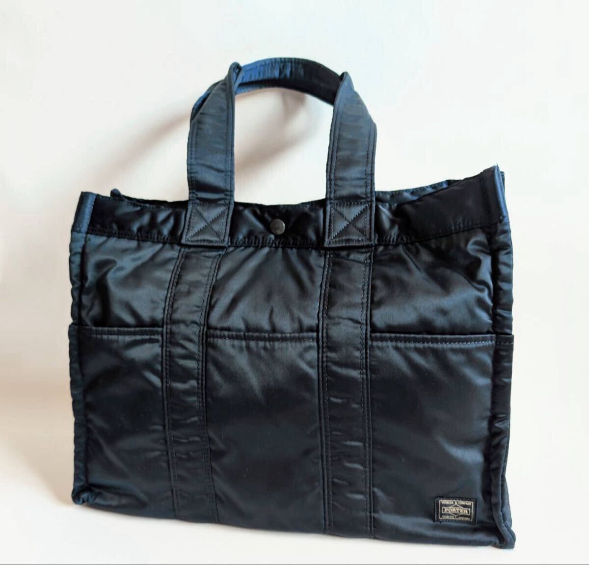 HEAD PORTER ヘッドポータートートバッグ タンカー バッグ ネイビー拍卖