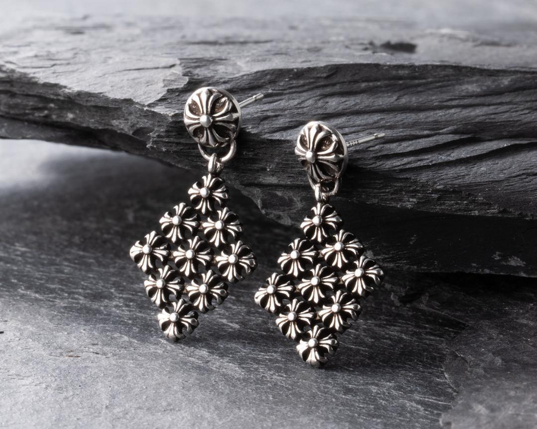 シルバー925 ピアス ロスチェーンピアス キャッチ付 両耳 匿名配送 94拍卖