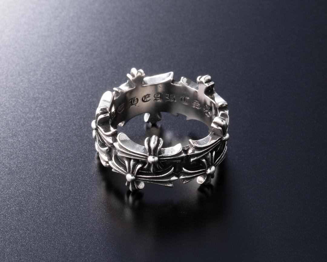 ホースシュー クロス セメタリークロス リング 指輪 十字架指輪 81拍卖