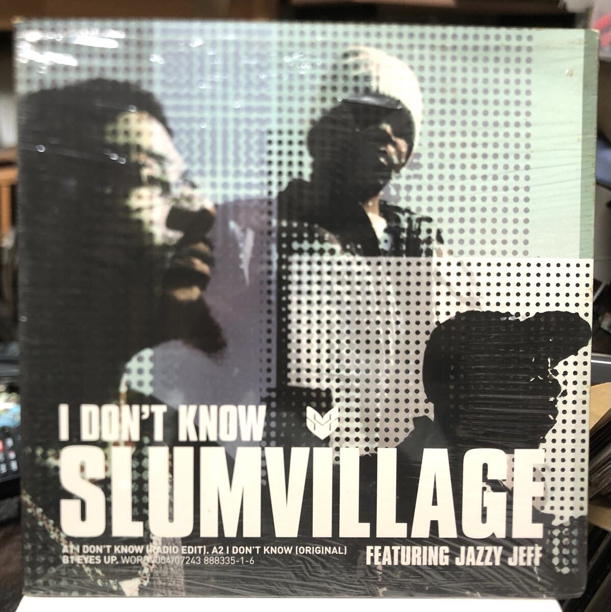 レア プロモ 倉庫出 シュリンク 1998 Slum Village / I Don't Know / Eyes Up Feat Jazzy Jeff Original US Promo 12 Wordplay WORDV 004拍卖