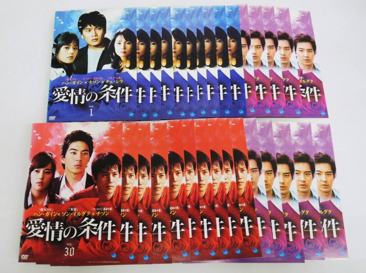 K-3100 愛情の条件 全30巻(ケースなし) DVD レンタル版 ハン・ガイン チソン 〈字幕〉拍卖