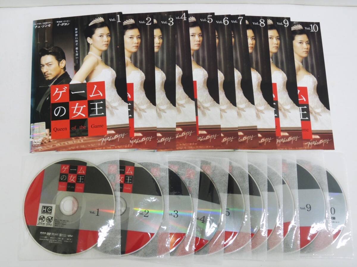 K-3102 ゲームの女王 全10巻(ケースなし) DVD レンタル版 チェ・ジンモ〈字幕〉拍卖