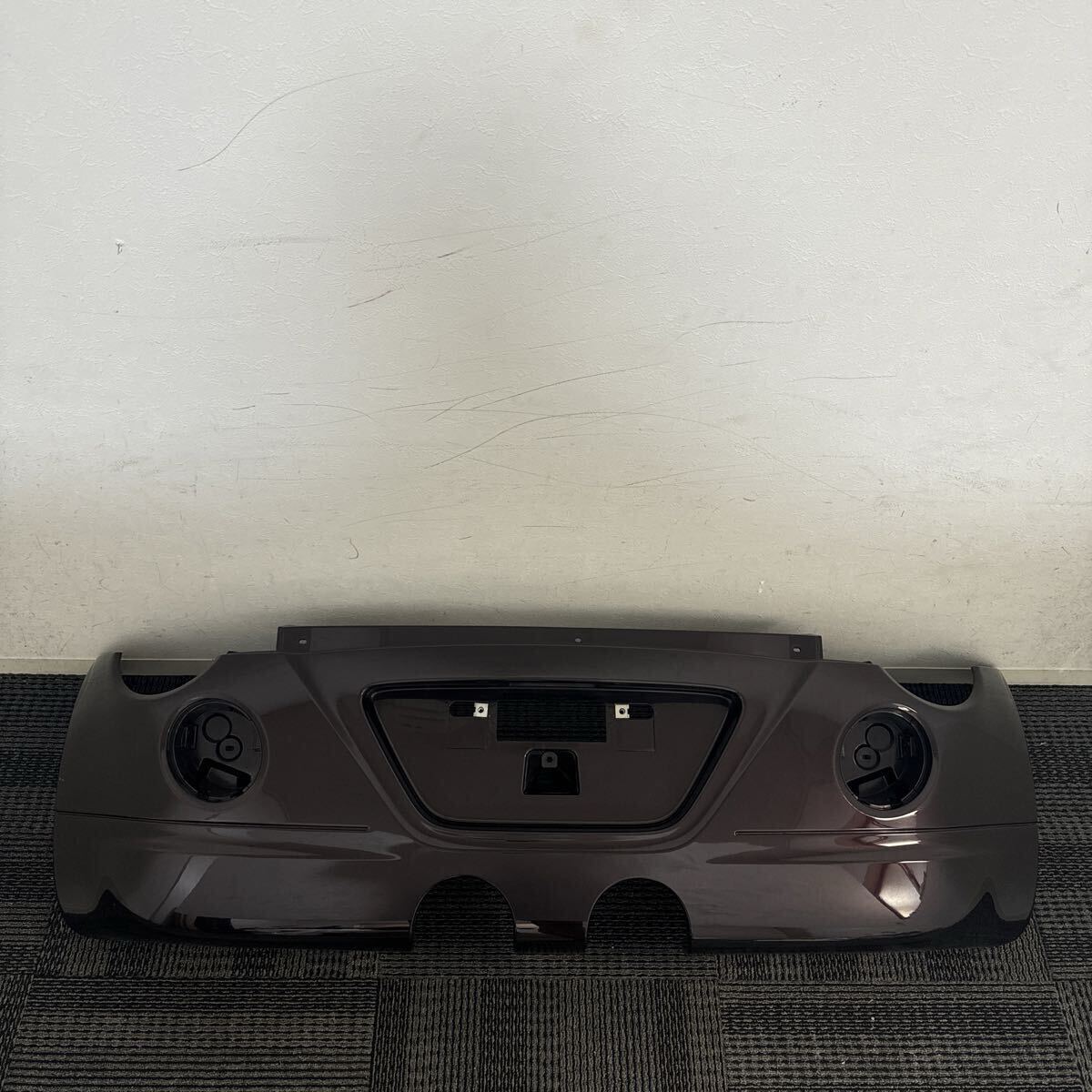 中古 ダイハツ L880K コペン 純正 リアバンパー 3Q8 ダークレッドマイカ 紫拍卖