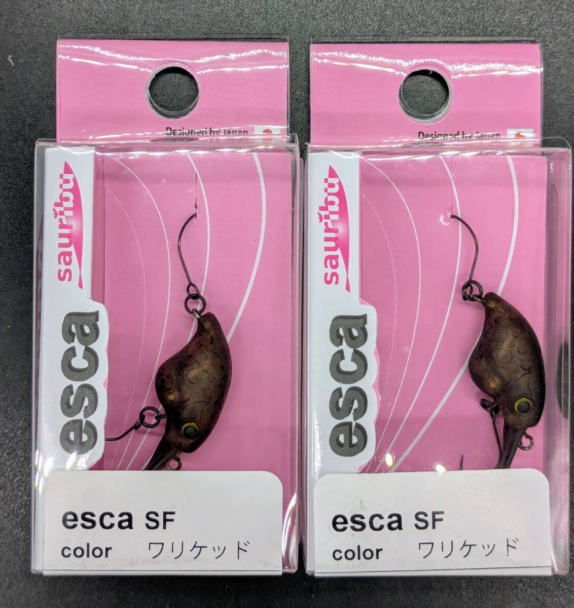 送料込み サウリブ イスカSF ワリケッド×2  esca sf sauribu トラウト エリア拍卖