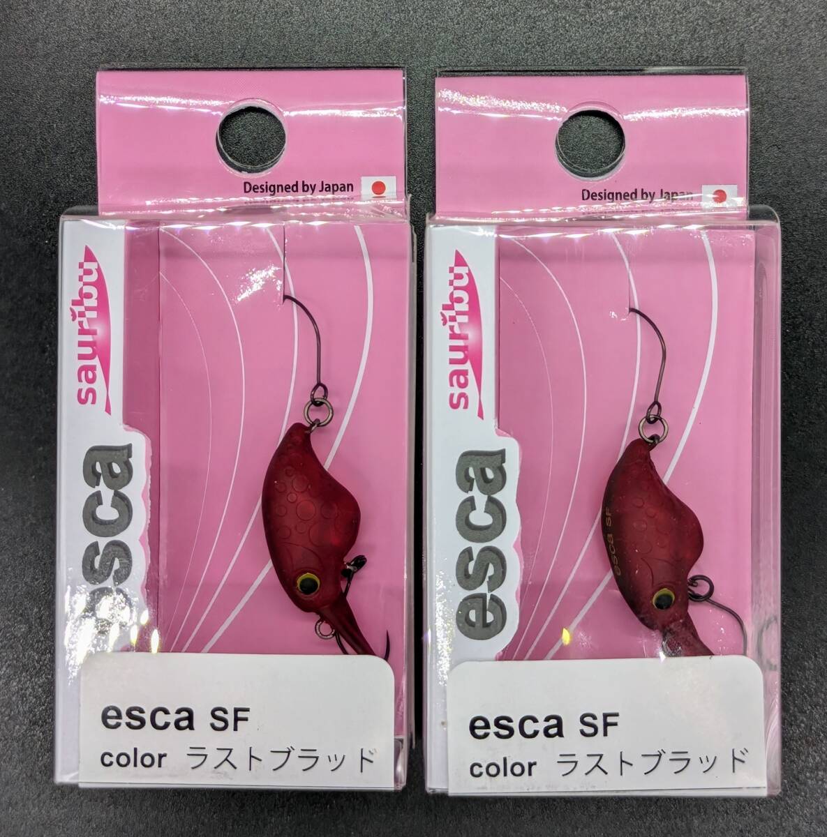 送料込み サウリブ イスカSF ラストブラッド×2  esca sf sauribu トラウト エリア拍卖