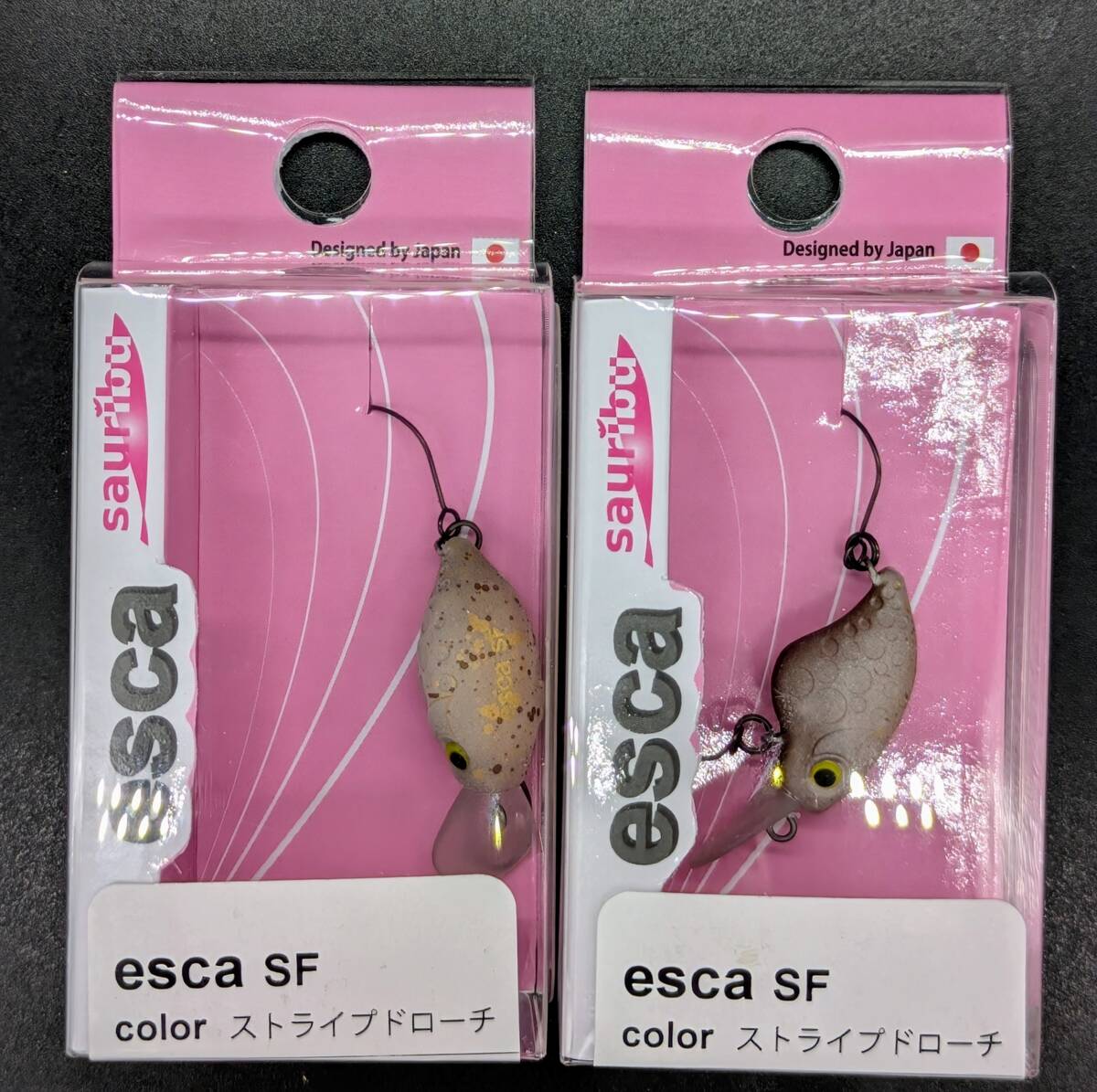 送料込み サウリブ イスカSF ストライプドローチ×2  esca sf sauribu トラウト エリア拍卖