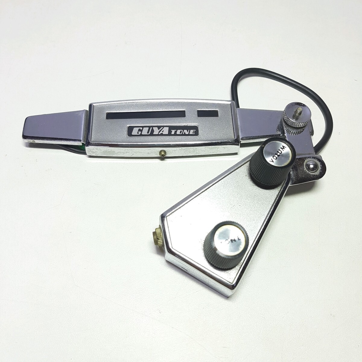 希少☆Guya tone/グヤトーン クラシックギター用 ギターマイク GP-24 ピックアップ アコースティック フォーク ジャンク扱い品拍卖