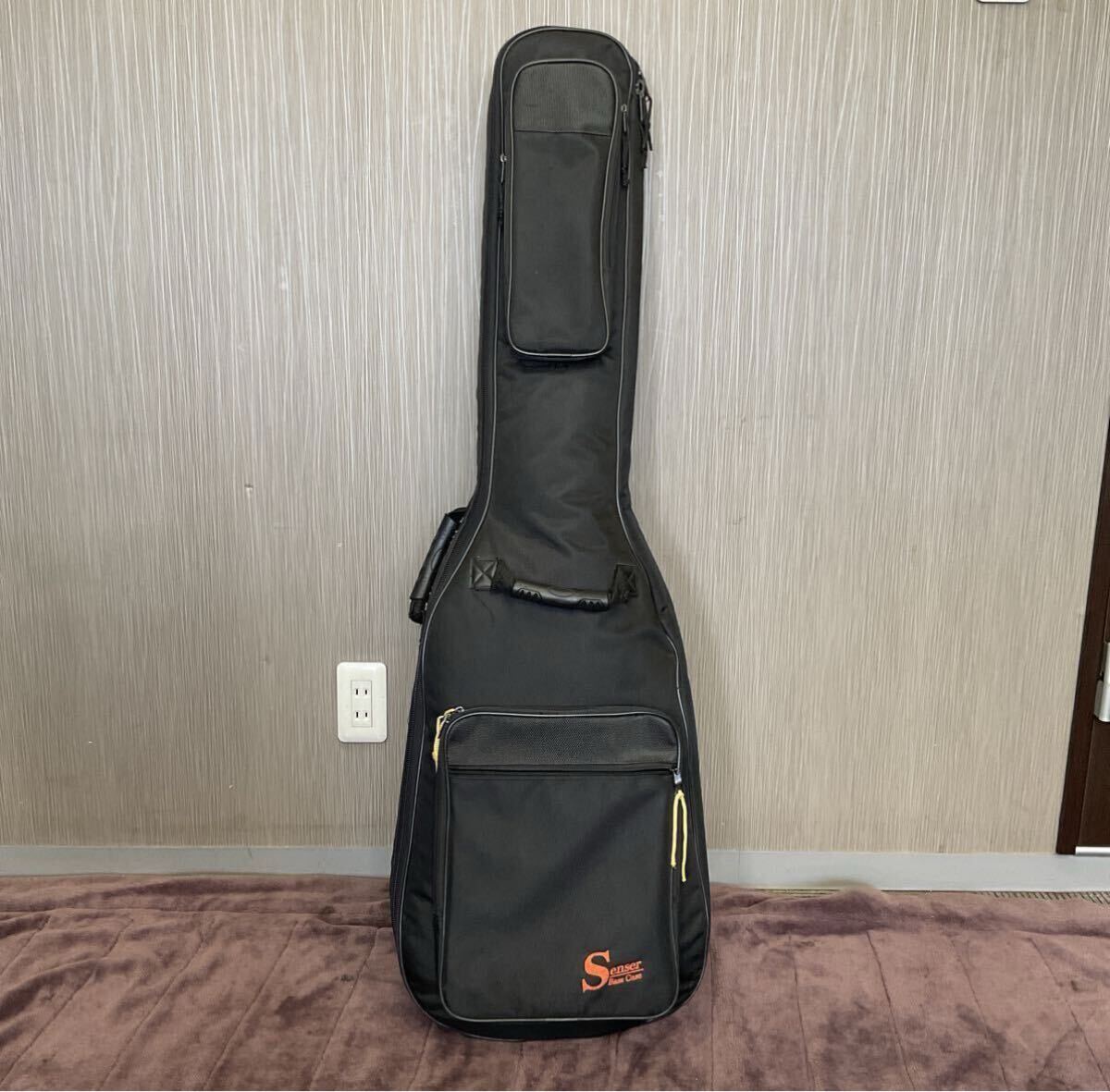 Senser エレキベース用 ソフトケース センサー ブラック ベースケース 拍卖