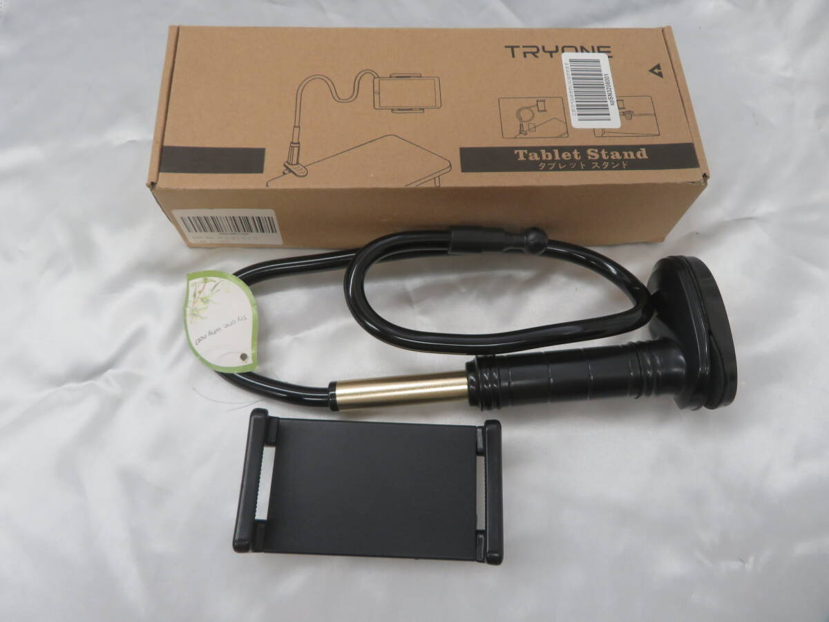 【アクセサリー】 TRYONE 寝ながら タブレット スタンド スマホ タブレット 現状品拍卖