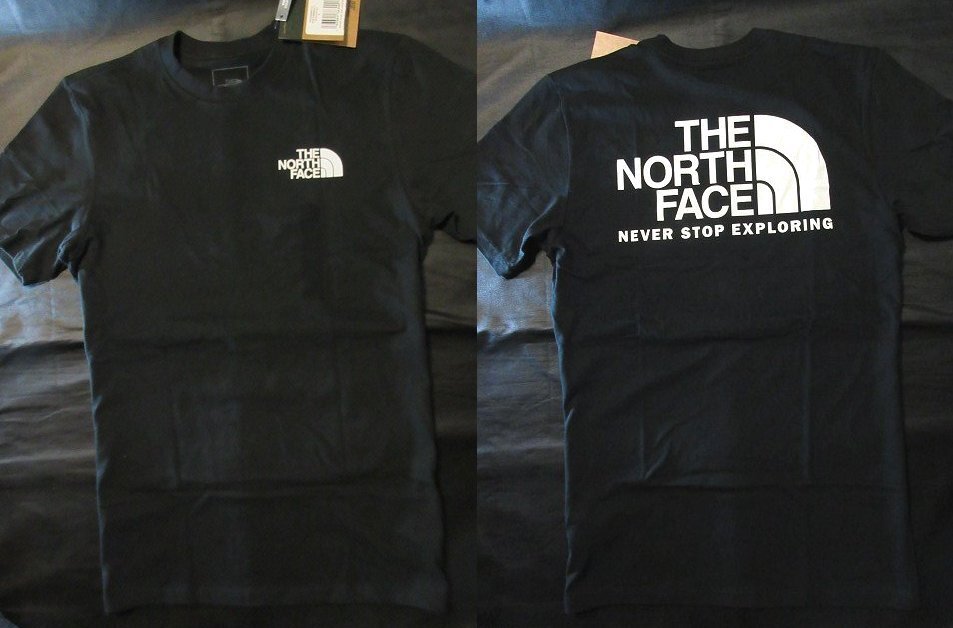 本物正規◆ノースフェイス◆Tシャツ THROWBACK NSE 黒/白■L■新品■アメリカ限定■JK3拍卖