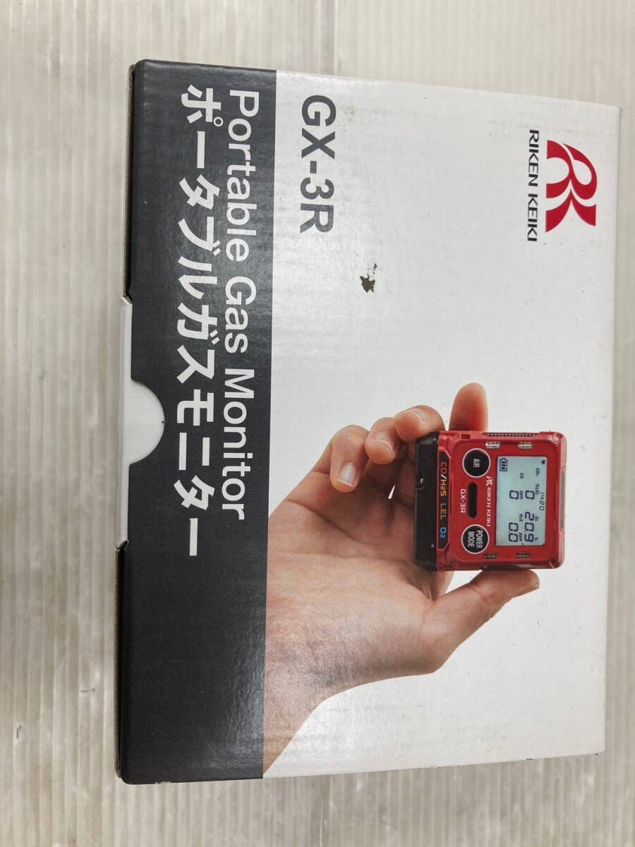 【未使用品】【0924】理研計器 ポータブルガスモニター GX-3R(TYPE B) ITWH1IXISG88拍卖