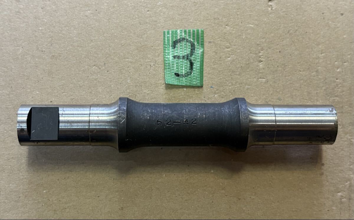 ビンテージ 未使用『コッタードクランク用 BBシャフト』輸入品 ハンガーシャフト(画像が全て)拍卖