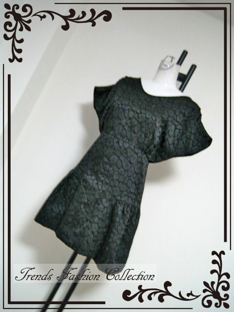 ☆☆ZARAザラ お色:ブラック系 レオパードテイスト チュニック拍卖