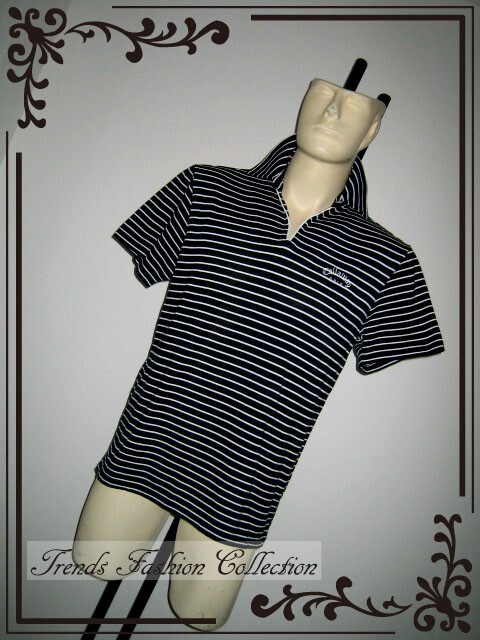 ☆☆キャロウェイ ロゴ刺繍 ゴルフ ポロシャツ拍卖