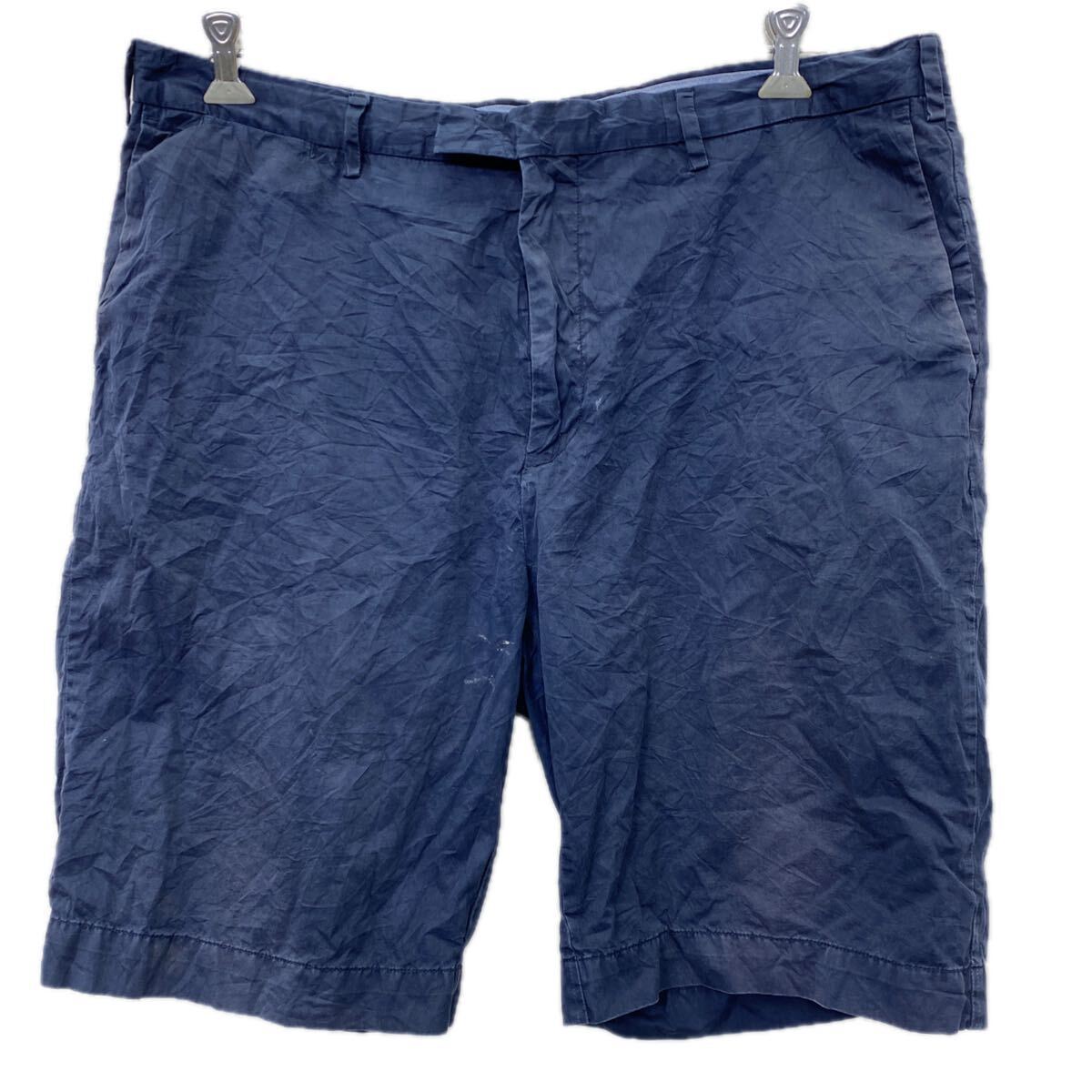 Polo Ralph Lauren チノ ショートパンツ W40 ネイビー ポロラルフローレン ~90's ビッグサイズ 古着卸 アメリカ仕入 2508-260拍卖