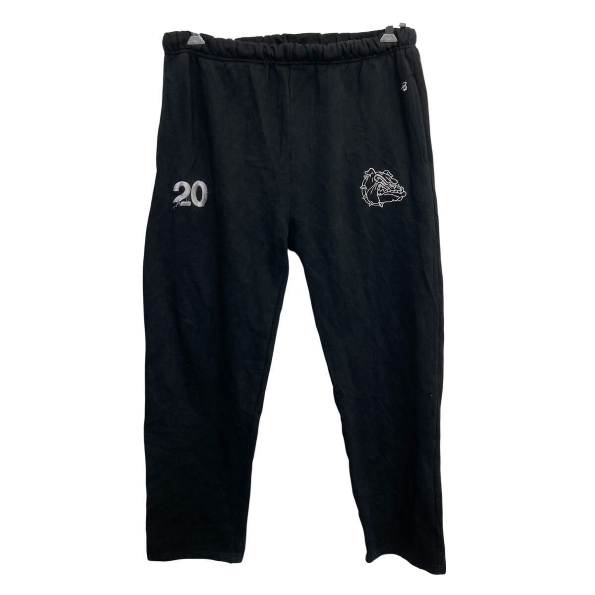 Badger ジャージパンツ L ブラック バジャー イージーパンツ スウェット 刺繍ロゴ コットン 古着卸 アメリカ仕入 2508-516拍卖
