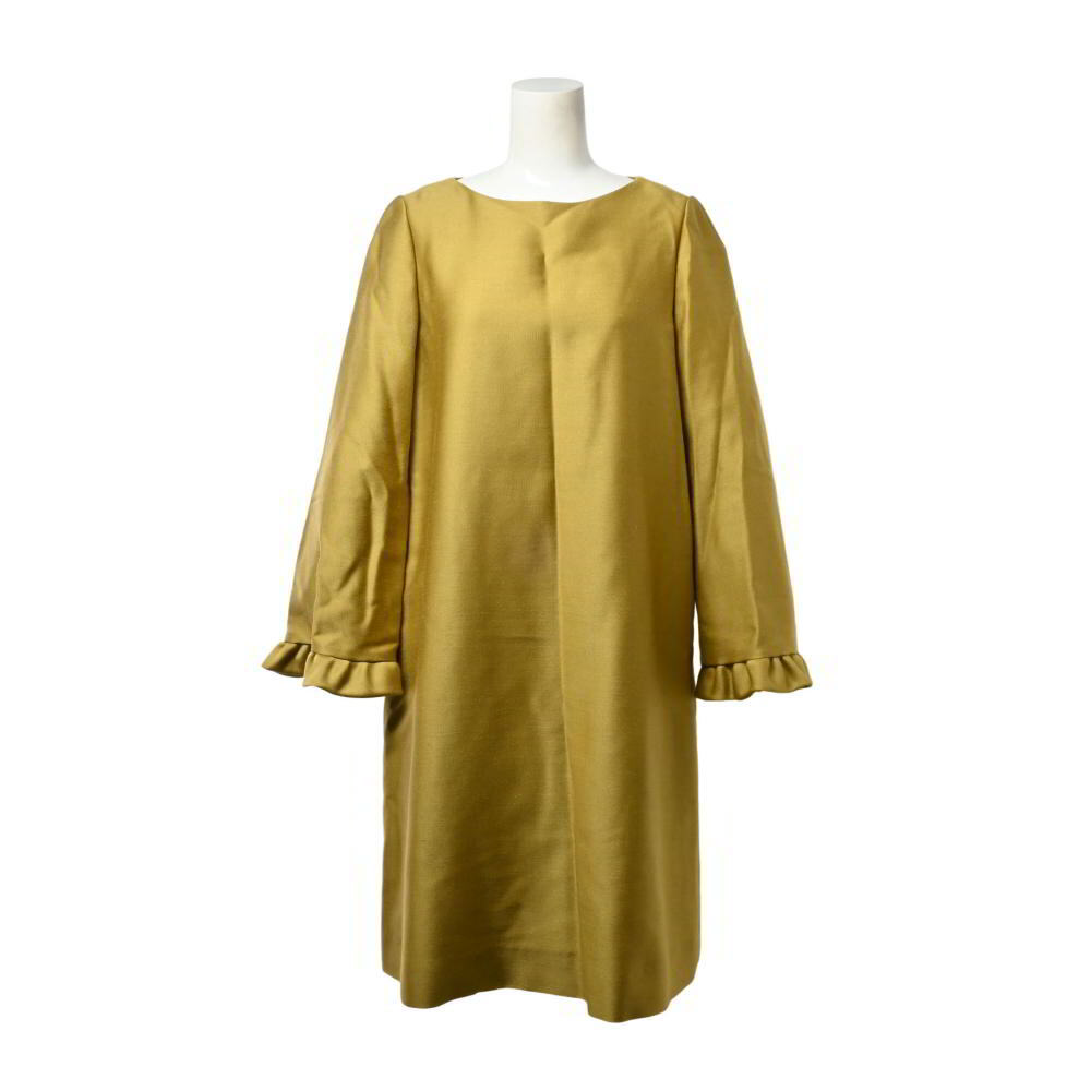 美品 J&M DAVIDSON モヘア混 ワンピース 8 イエロー ジェイアンドエムデヴィッドソン KL4BHQ2K81拍卖