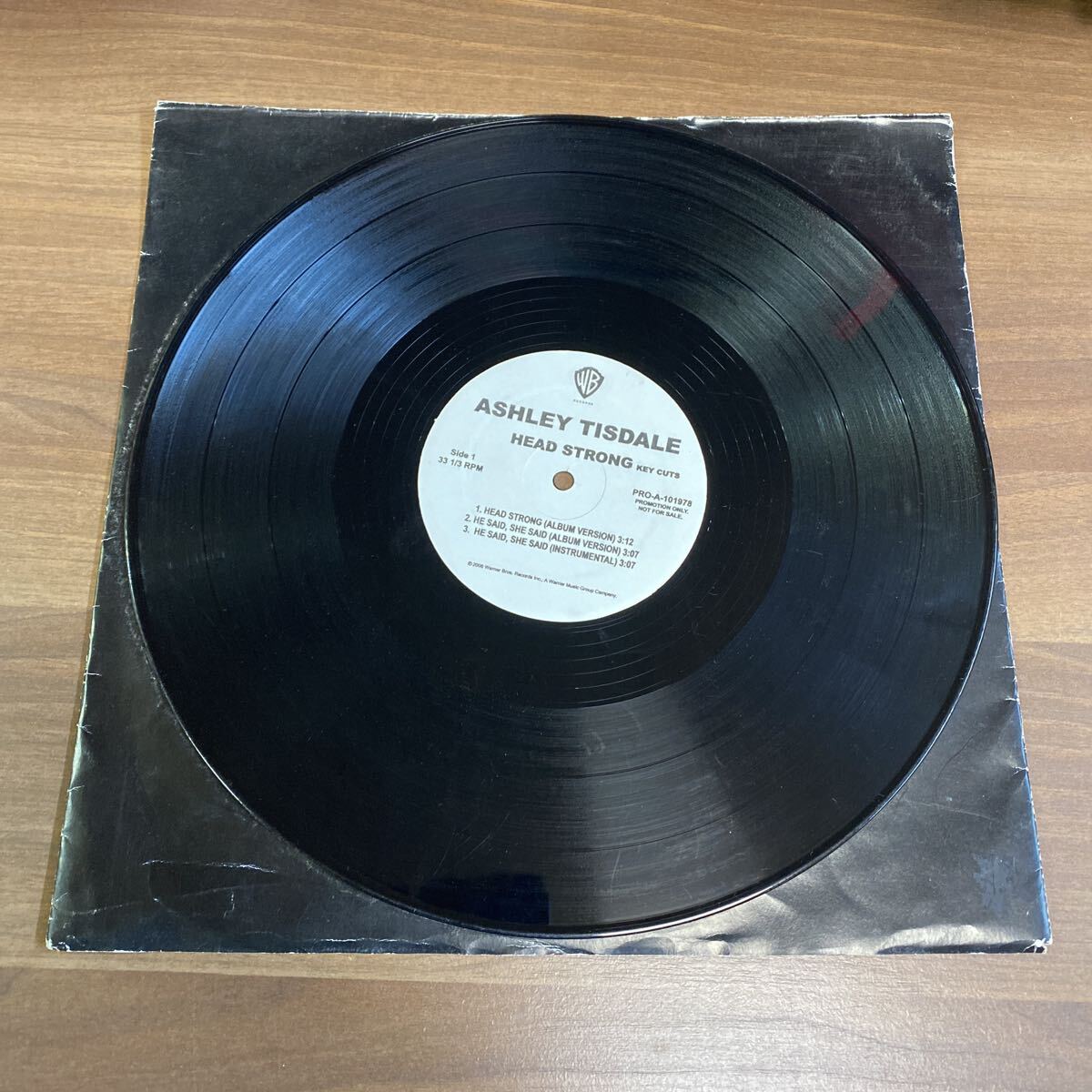 【同梱可】■ ASHLEY TISDALE アシュレイ・ティスデイル ■ HEAD STRONG / BE GOOD TO ME KEY CUTS(12インチ)★70819★PRO-A-101978拍卖