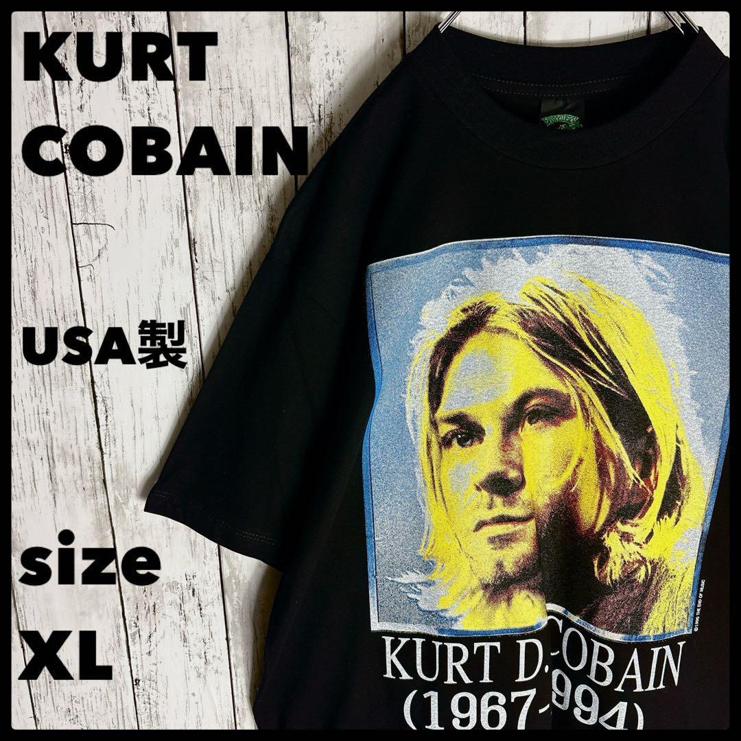 両面プリント USA製バンドtシャツ NIRVANA カートコバーン XL拍卖