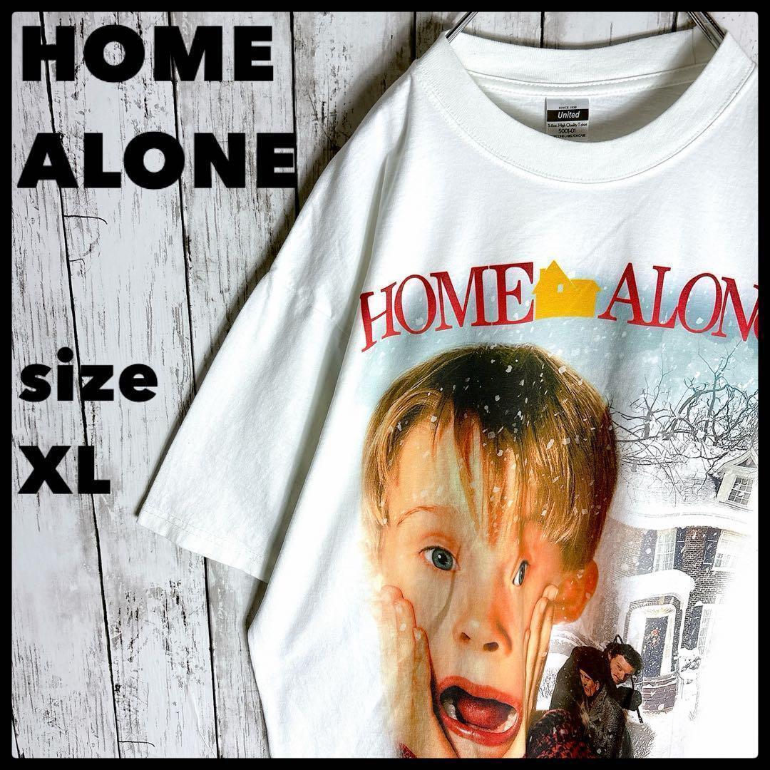 ムービーtシャツ XL ホームアローン 両面プリント 古着 映画 Movie拍卖