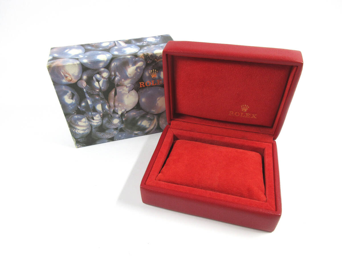 38. ロレックス 純正 ヴィンテージ 69173 デイトジャスト コンビ用 レディース クッションタイプ 内箱 外箱 14.00.71拍卖