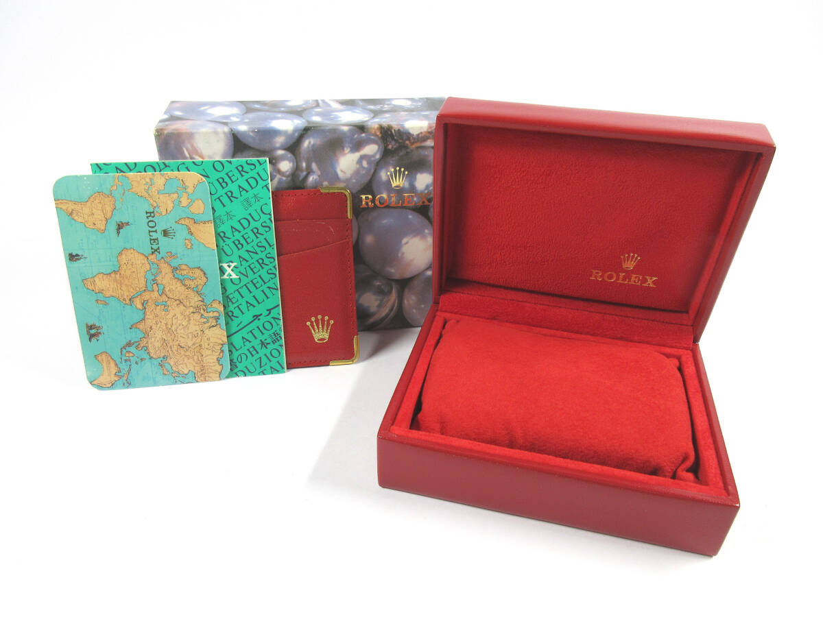 39. ロレックス 純正 ヴィンテージ 69174 デイトジャスト WGベゼル用 レディース クッションタイプ 内箱 外箱 14.00.02拍卖