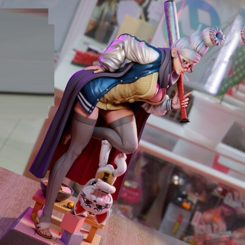 綾瀬星子 マントver ダンダダン DAN DADAN / ガレージキット ガレキ レジン 未塗装 【1/18スケール】拍卖