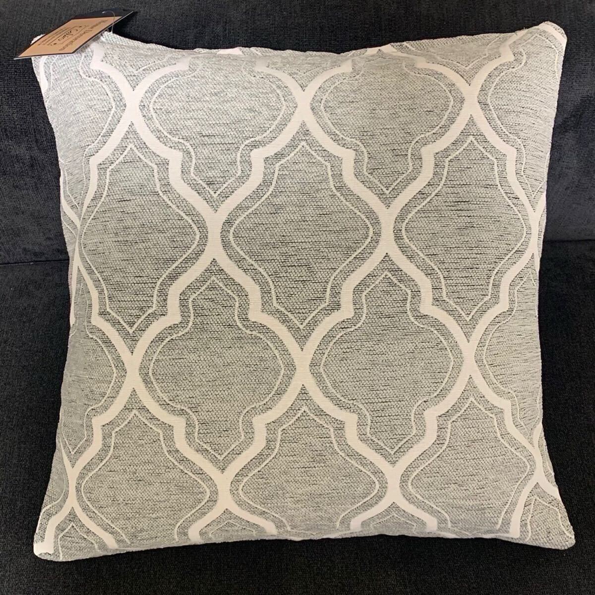 カラン クッションカバー モロッコ グレー拍卖