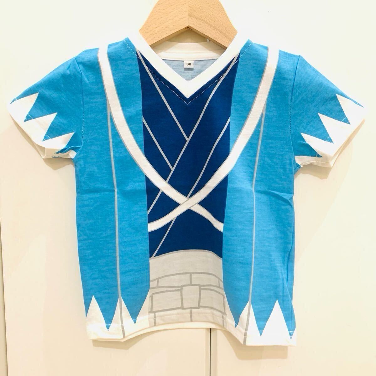 新品 SALE 90cm 1枚定価1,980円 Tシャツ なりきり キッズ 綿100% 和風 子供 男の子拍卖