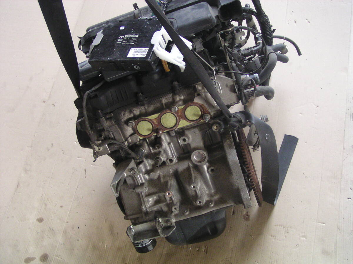 ☆ 個人様最寄りの営業所留め 77332km エッセ L235S KF-VE エンジン ハーネス コンピューターセット拍卖