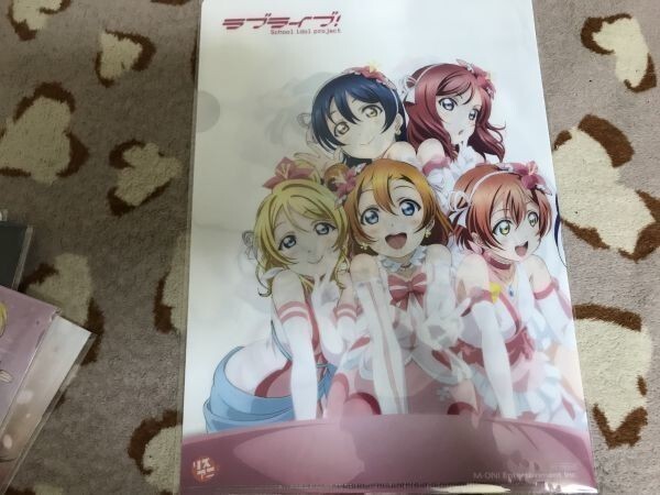 d027クリアファイル ラブライブ! リスアニ! 特典 非売品 ことり 絵里 希 にこ 花陽 凛 真姫 海未 穂乃果拍卖