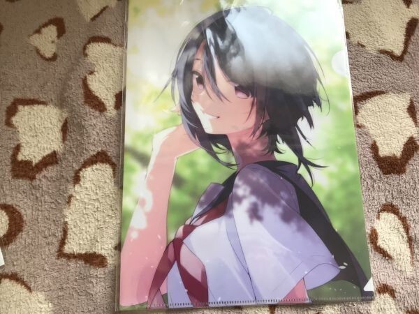 d031クリアファイル U35) C92/amaon うみこ   アオナツライン ラピスリライツ 白い砂のアクアトープ拍卖