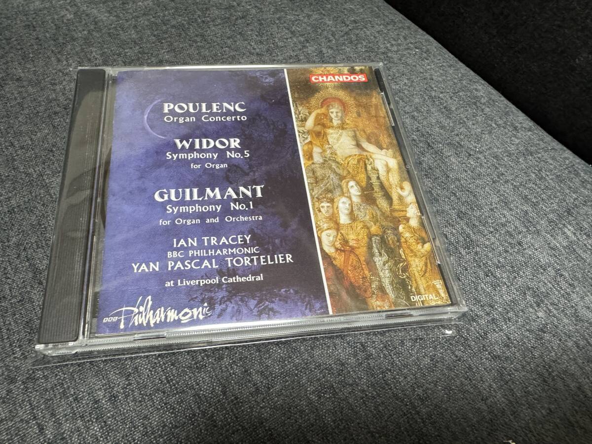 ■プーランク:オルガン,弦楽とティンパニのための協奏曲/ヴィドール:オルガン交響曲第5番/..ヤン・パスカル・トルトゥリエ指揮 拍卖